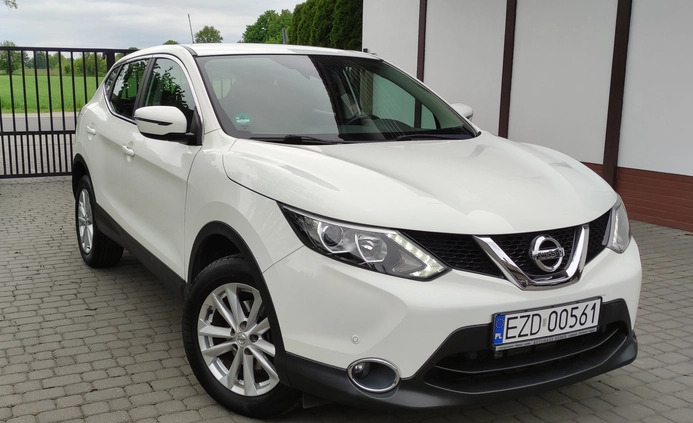 Nissan Qashqai cena 59900 przebieg: 54000, rok produkcji 2017 z Recz małe 326